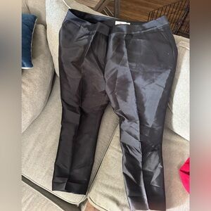 Vineyard Vines women’s Sleek Black Dress Pants silk and cotton
